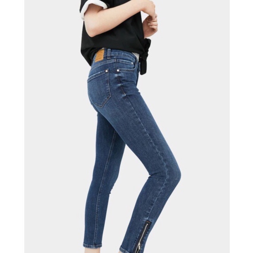 Mango Authentic Tattoo Jeans Size 4